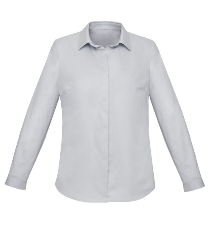 Womens Charlie Long Sleeve Chambray Shirt - Uniforms and Workwear NZ - Ticketwearconz