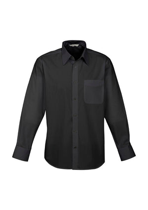 Mens Base Long Sleeve Shirt - Uniforms and Workwear NZ - Ticketwearconz