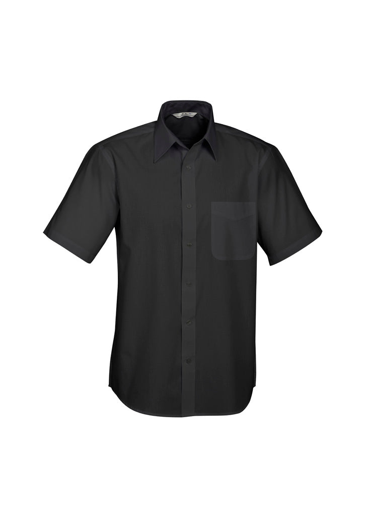 Mens Base Short Sleeve Shirt - Uniforms and Workwear NZ - Ticketwearconz