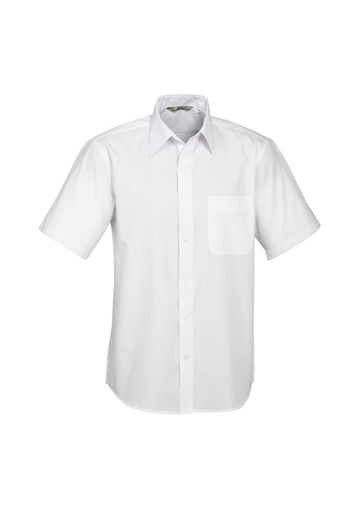 Mens Base Short Sleeve Shirt - Uniforms and Workwear NZ - Ticketwearconz