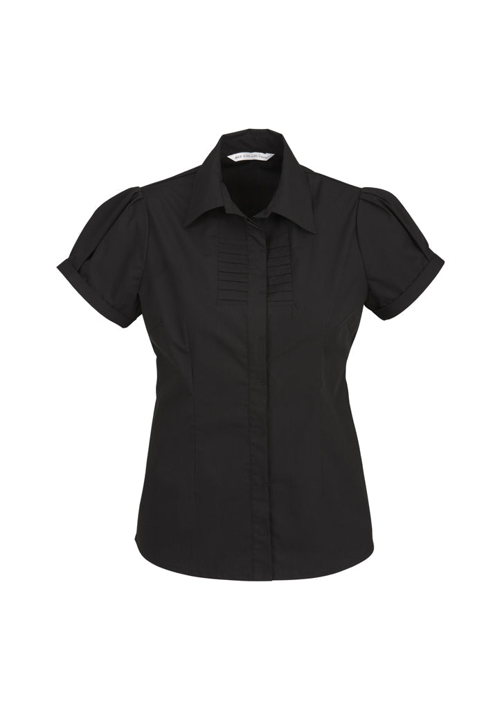 Ladies Berlin Short Sleeve Shirt - Uniforms and Workwear NZ - Ticketwearconz