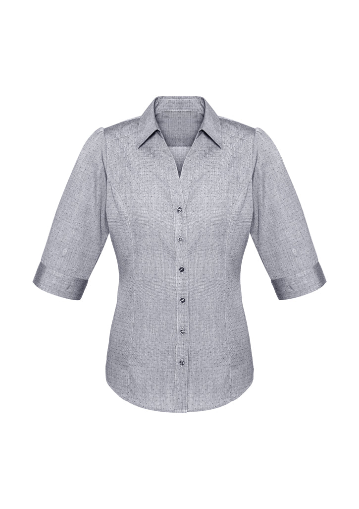 Ladies Trend 3/4 Sleeve Shirt - Uniforms and Workwear NZ - Ticketwearconz