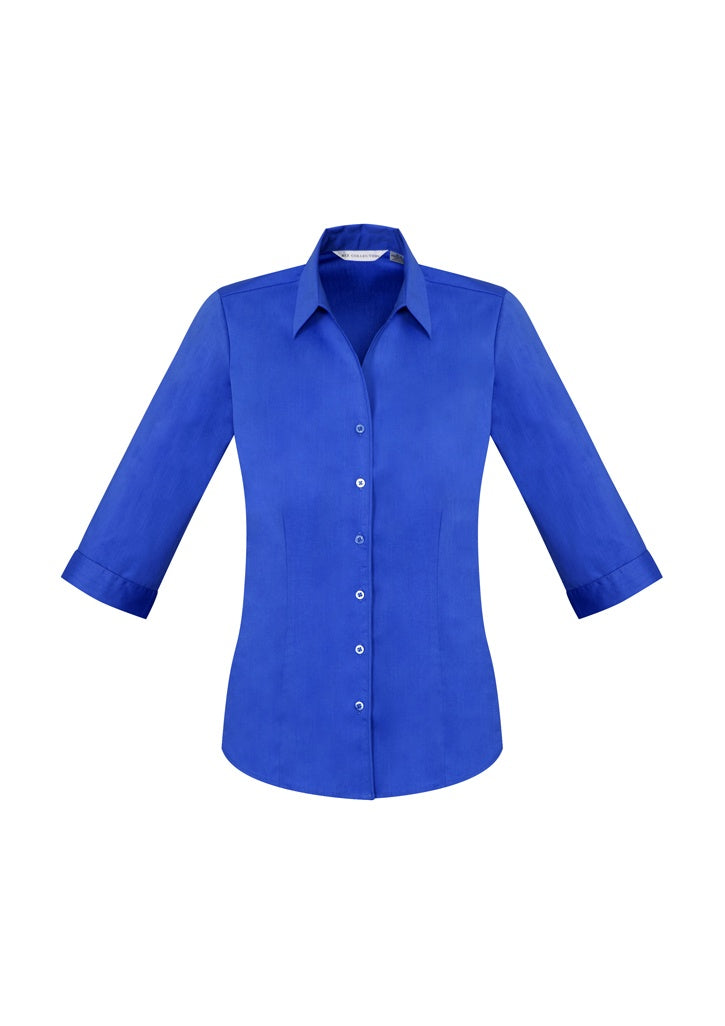 Ladies Monaco 3/4 Sleeve Shirt - Uniforms and Workwear NZ - Ticketwearconz