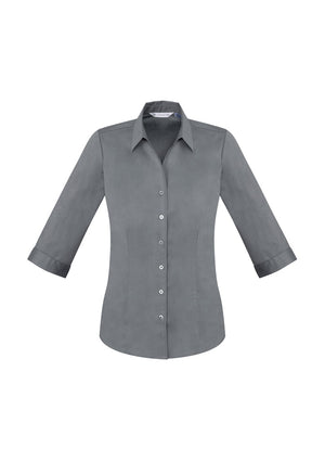 Ladies Monaco 3/4 Sleeve Shirt - Uniforms and Workwear NZ - Ticketwearconz