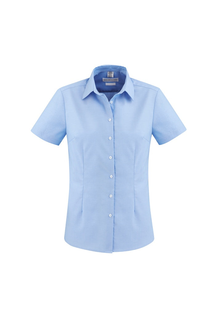 Ladies-Regent-100%-Cotton-S/S-Shirt-s912ls-biz-collection