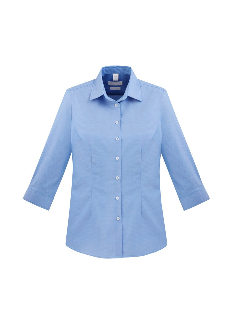 Ladies Regent 100% Cotton 3/4 Sleeve Shirt - Uniforms and Workwear NZ - Ticketwearconz