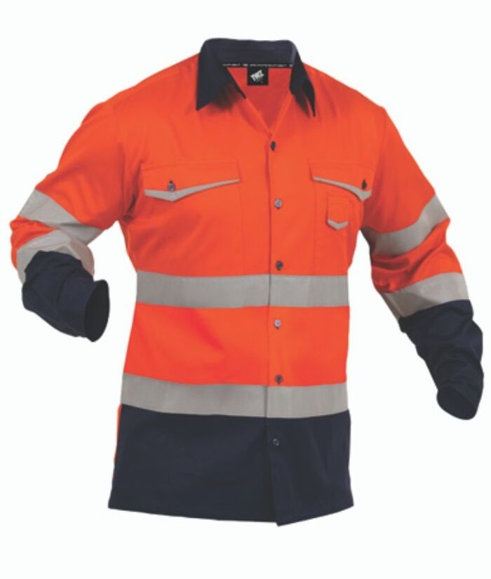 Day/Night Industrial Cotton Shirt - Uniforms and Workwear NZ - Ticketwearconz