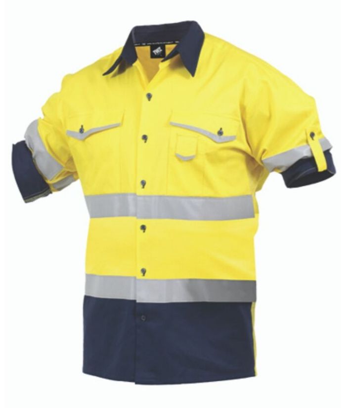 Day/Night Industrial Cotton Shirt - Uniforms and Workwear NZ - Ticketwearconz