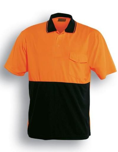 Hi Vis Safety Short Sleeve Polo-sp0427