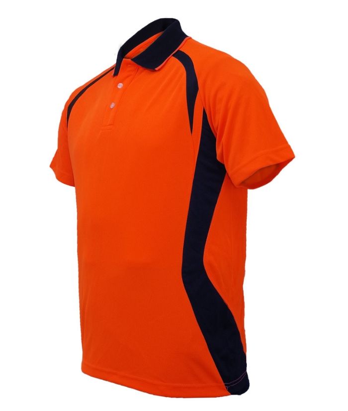 Hi Vis Panel Polo - Uniforms and Workwear NZ - Ticketwearconz