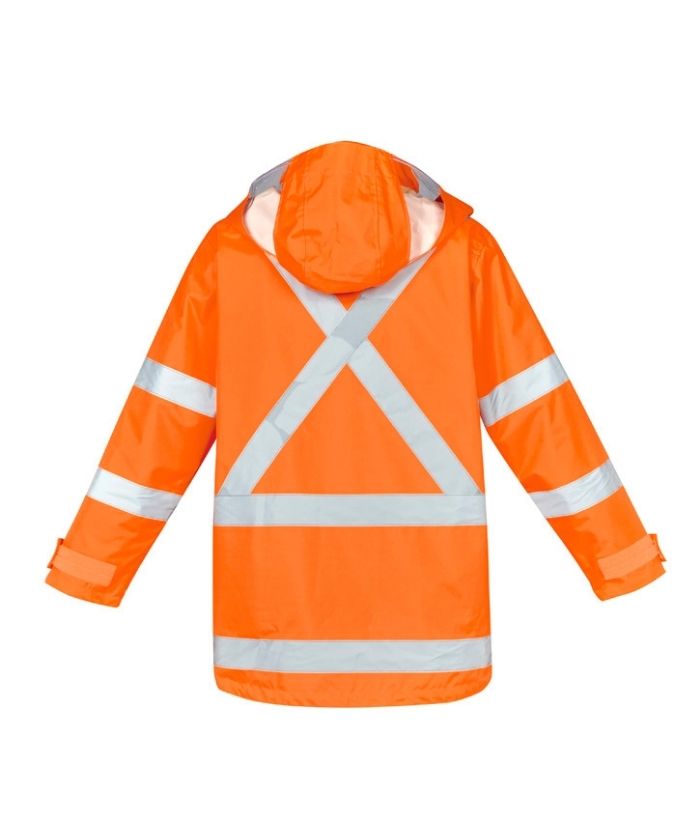 Mens Hi Vis X Back 4 in 1 Waterproof Jacket - Uniforms and Workwear NZ - Ticketwearconz