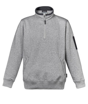 Mens 1/4 Zip Brushed Fleece Jumper - Uniforms and Workwear NZ - Ticketwearconz