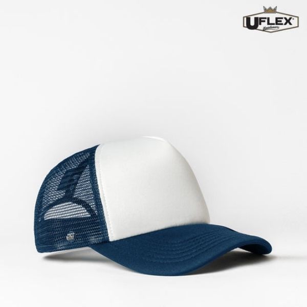 u15502-premium-apparel-uflec-trucker-cap-white-navy