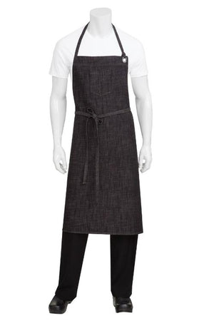 Corvallis-Cross-Hatch-full-Bib Apron-ABCXX002-Chef-works-aprons-nz-cafe-chefs-restaurant-kitchen