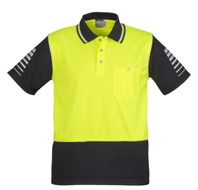 Mens Hi Vis Zone Polo - Uniforms and Workwear NZ - Ticketwearconz