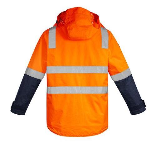 Mens Hi Vis 4 in 1 Waterproof Jacket