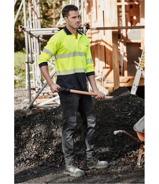 Streetworx Mens Stretch Non-cuff Pant - Uniforms and Workwear NZ - Ticketwearconz