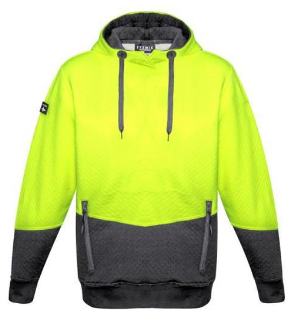 syzmic-unisex-jacquard-hi vis-hoodie-ZT477