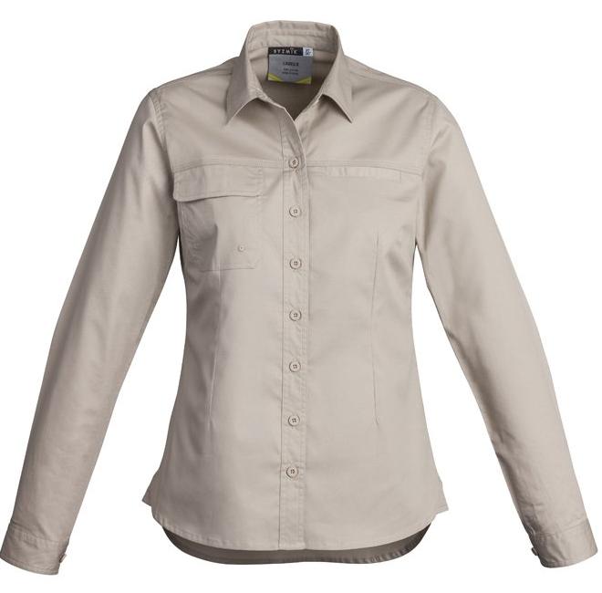 Womens Lightweight Tradie Shirt - Long Sleeve