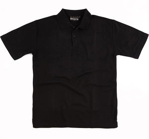 AP210 C-Force Adult Unisex Polo - Black