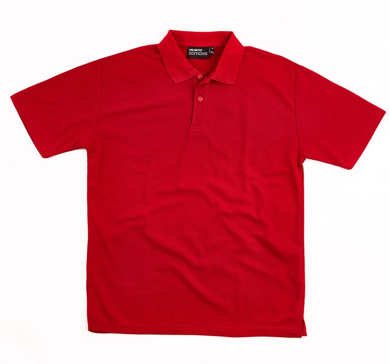 AP210 C-Force Adult Unisex Polo - Red