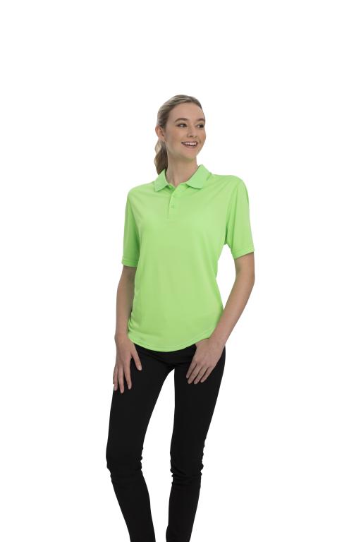 AP220 Adult Unisex Classic Lightweight Polo - Lime