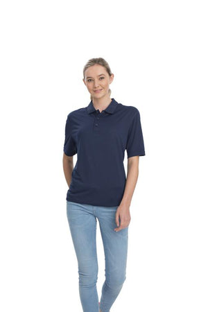 AP220 Adult Unisex Classic Lightweight Polo - Navy