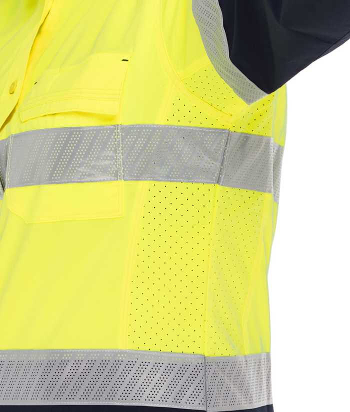 Womens X Airflow Hi Vis Taped, Stretch Ripstop Shirt