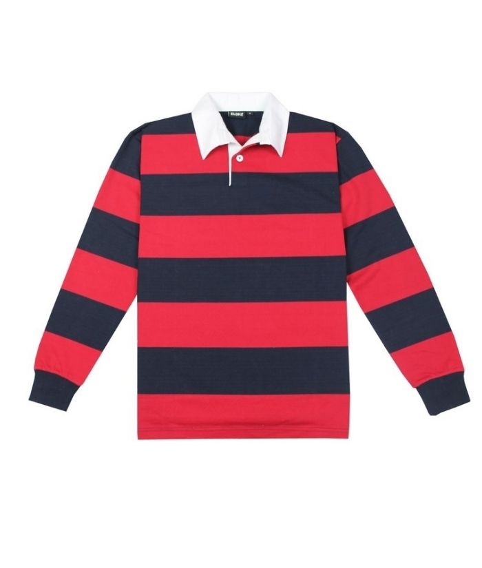 Striped Rugby Jersey - Uniforms and Workwear NZ - Ticketwearconz