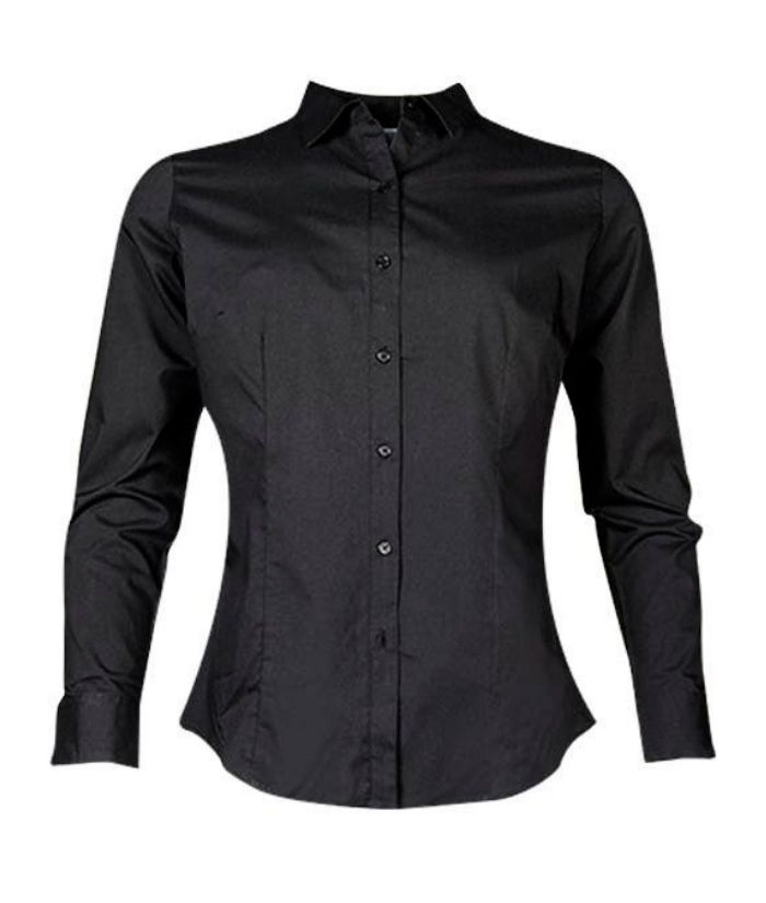 Lady Kingswood Long Sleeve Shirt - Uniforms and Workwear NZ - Ticketwearconz