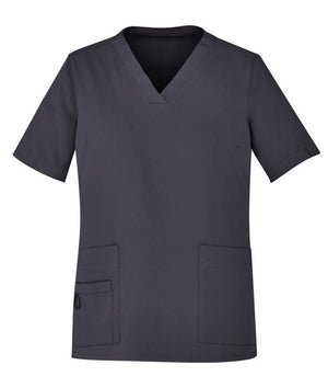 Womens Avery Easy Fit V-Neck Scrub Top - Uniforms and Workwear NZ - Ticketwearconz