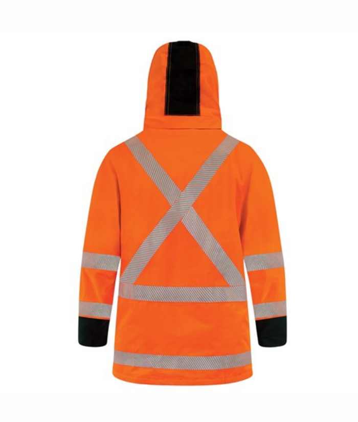 Bison Extreme, Hi Vis TTMC-W17, X-Back Lined Jacket