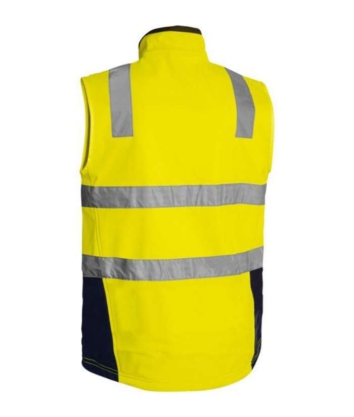 Taped Hi Vis Soft Shell Vest - Uniforms and Workwear NZ - Ticketwearconz