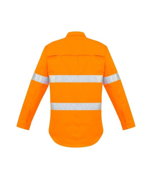 Mens Hi Vis Hoop Taped Shirt - Uniforms and Workwear NZ - Ticketwearconz