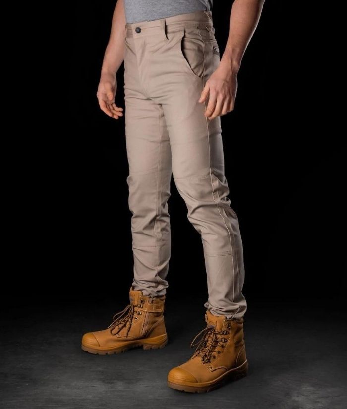 bad-247-slim-cuffed-fit-work-chino-pant-T15-khaki-back