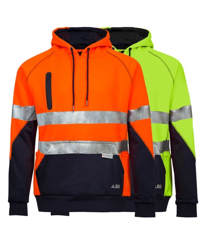 BAD® WATERPROOF HI-VIS FLEECE HOODIE