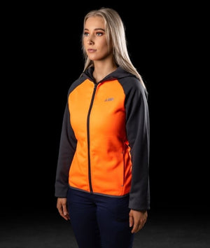 Bad Womens Waterproof Endurance Hi Vis Hoodie - Uniforms and Workwear NZ - Ticketwearconz