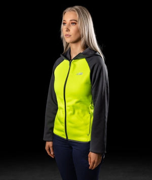 Bad Womens Waterproof Endurance Hi Vis Hoodie - Uniforms and Workwear NZ - Ticketwearconz