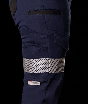 Bad Womens Saviour Cuffed, Elastic Waist, Work Pants with 3M Tape - Uniforms and Workwear NZ - Ticketwearconz