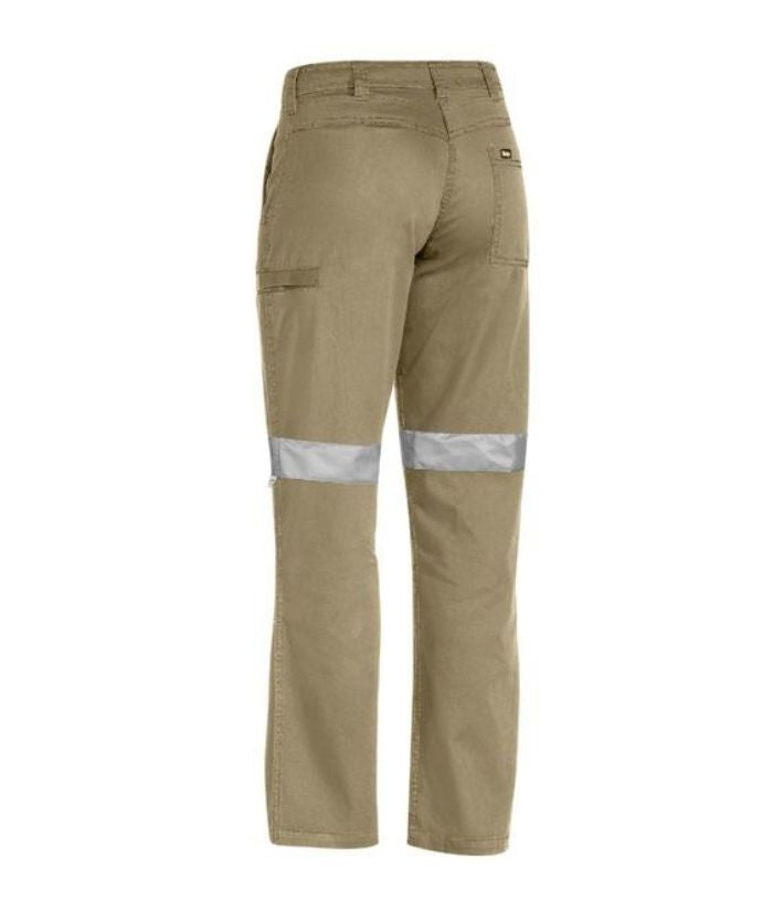 Womens Taped Lightweight Drill, Vented Pant - Uniforms and Workwear NZ - Ticketwearconz