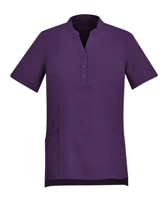 Womens Florence Plain Easy Stretch Tunic - Uniforms and Workwear NZ - Ticketwearconz