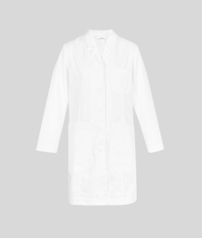 Womens Hope Long Line Lab Coat - Uniforms and Workwear NZ - Ticketwearconz