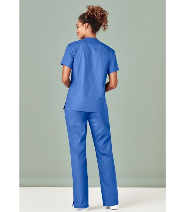 Ladies Classic Scrub Top - Uniforms and Workwear NZ - Ticketwearconz