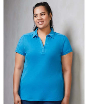 biz-collection-ladies-womens-profile-polo-p706ls-cyann-blue