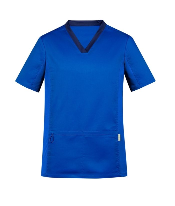 Mens Riley V-Neck Scrub Top - Uniforms and Workwear NZ - Ticketwearconz