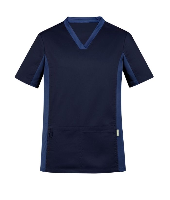 Mens Riley V-Neck Scrub Top - Uniforms and Workwear NZ - Ticketwearconz