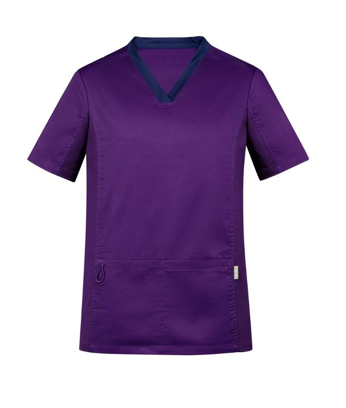 Mens Riley V-Neck Scrub Top - Uniforms and Workwear NZ - Ticketwearconz