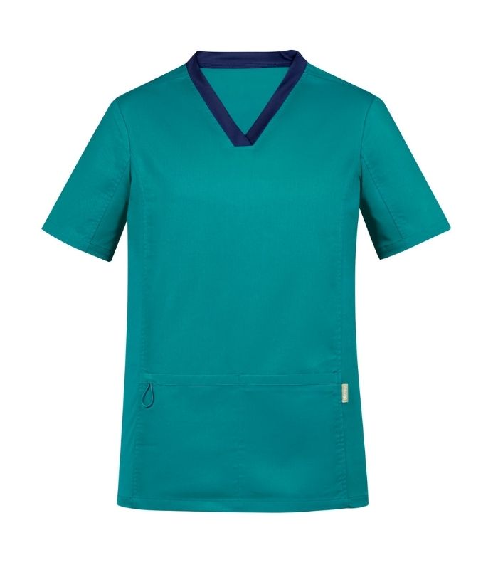 Mens Riley V-Neck Scrub Top - Uniforms and Workwear NZ - Ticketwearconz