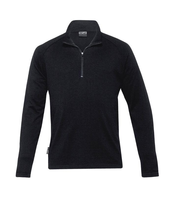 Mens Eco Gear Merino Zip Pullover