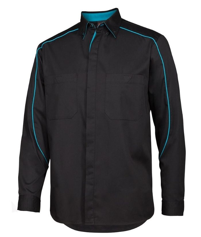 Podium Industry L/S Shirt - Uniforms and Workwear NZ - Ticketwearconz